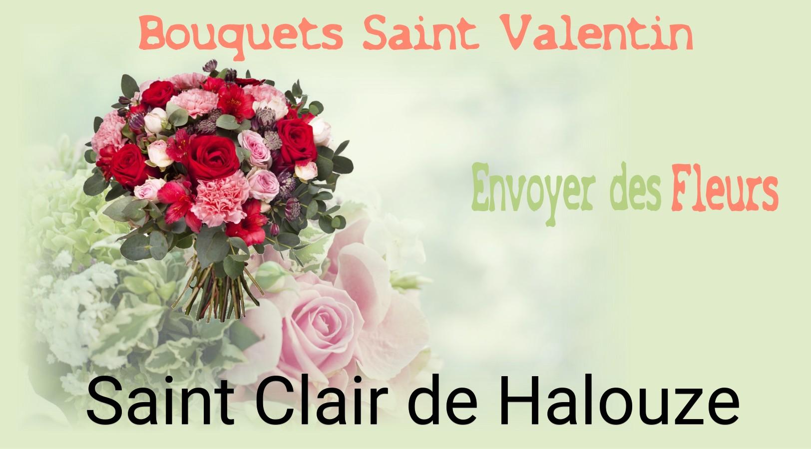 Roses de Saint-Valentin livrées à Saint-Clair-de-Halouze